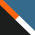 Orange Burst / Zenith Blue